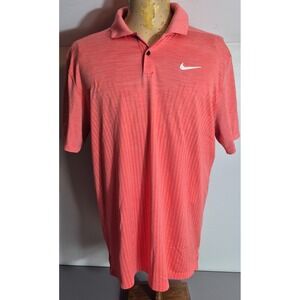 Nike Dri-FIT ADV Vapor Performance Golf Polo Shirt DN2243-814 Men Large Pink LN